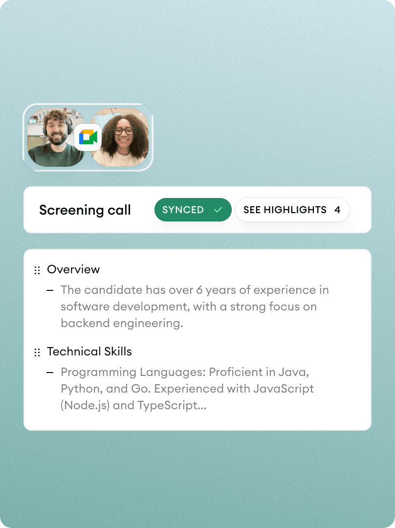 Automatically captures notes